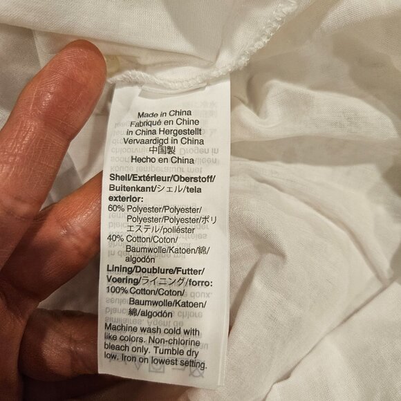 J Crew Tiered Embroidered Eyelet Dress Size L White - Picture 12 of 14